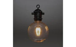 Konstsmide Sunny Solcellsdriven Ljusslinga 4,5m med Fjärrkontroll Amber IP44* Visa Alla Solcellslampor