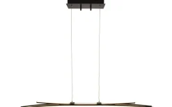 Avlånga Taklampor<Aneta Svala Taklampa 114cm LED 30W 3000K Svart