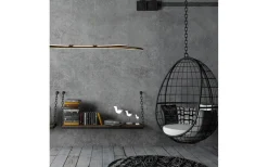 Avlånga Taklampor<Aneta Svala Taklampa 114cm LED 30W 3000K Svart