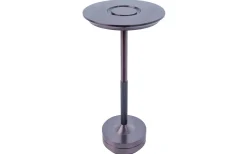 Uppladdningsbara Lampor Inomhus|Bordslampor<ArmaturHantverk Svampen Laddbar Bordslampa 29cm CCT LED Råjärn