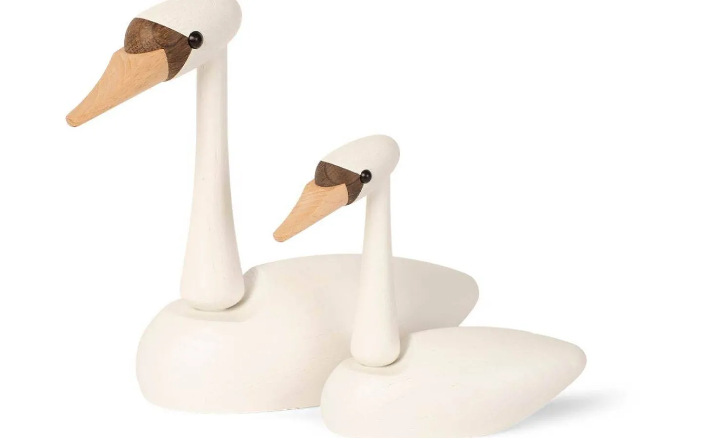 Trädekorationer<Spring Copenhagen Svan The Cygnet Svanunge Trädekoration 13cm Vit