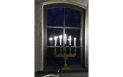 Visa Alla Adventsljusstakar|Adventsljusstakar 31-60 Cm<Markslojd Svaneholm Adventsljusstake 5L 53cm Brun