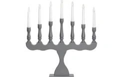 Visa Alla Adventsljusstakar|Adventsljusstakar 31-60 Cm<Markslojd Svaneholm Adventsljusstake 7L 58cm Grå