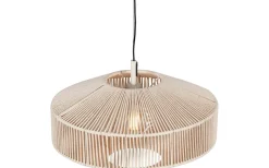 Trio Lighting Svea Takpendel 61cm E27 beige* Stora Taklampor Ø50-69 Cm