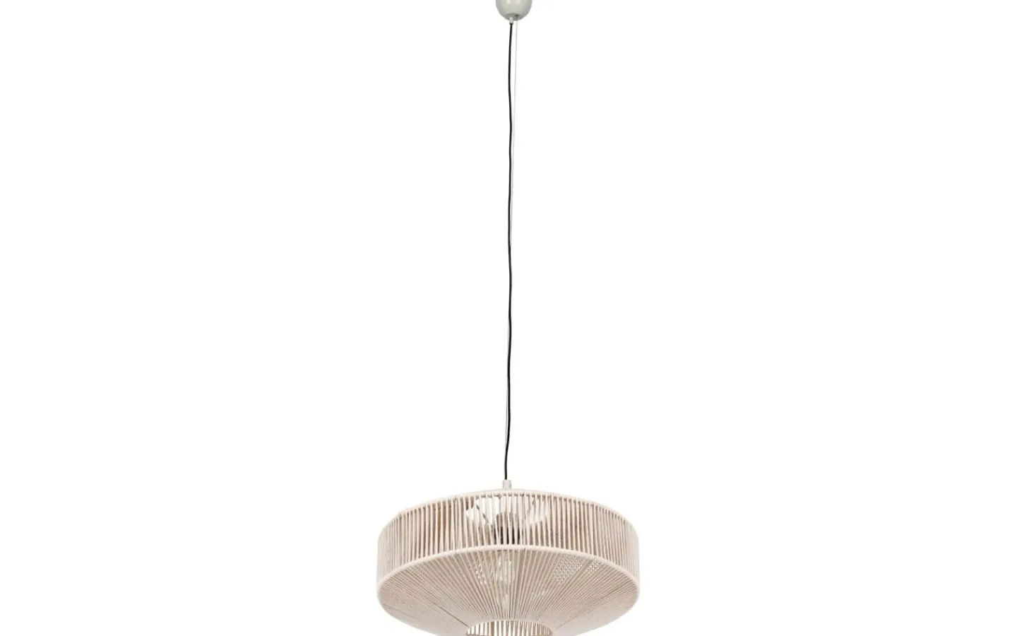 Trio Lighting Svea Takpendel 61cm E27 beige* Stora Taklampor Ø50-69 Cm
