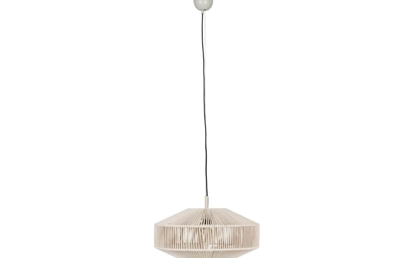 Trio Lighting Svea Takpendel 61cm E27 beige* Stora Taklampor Ø50-69 Cm