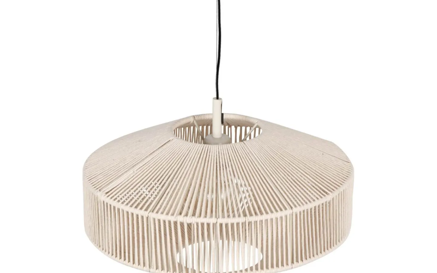 Trio Lighting Svea Takpendel 61cm E27 beige* Stora Taklampor Ø50-69 Cm