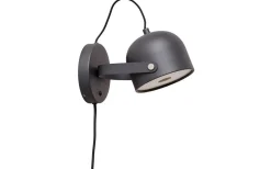 Kök & Matplats|Läslampor<CO Bankeryd Svejk Vägglampa Svart 13 cm