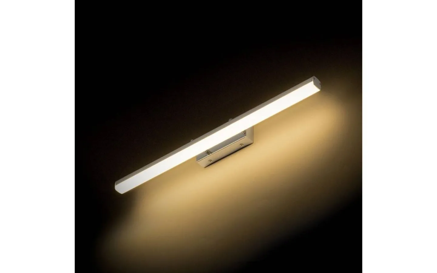 Badrum|Badrumslampor Vägg<Rendl Sway Vägglampa Krom 49cm LED 12W IP44 3000K