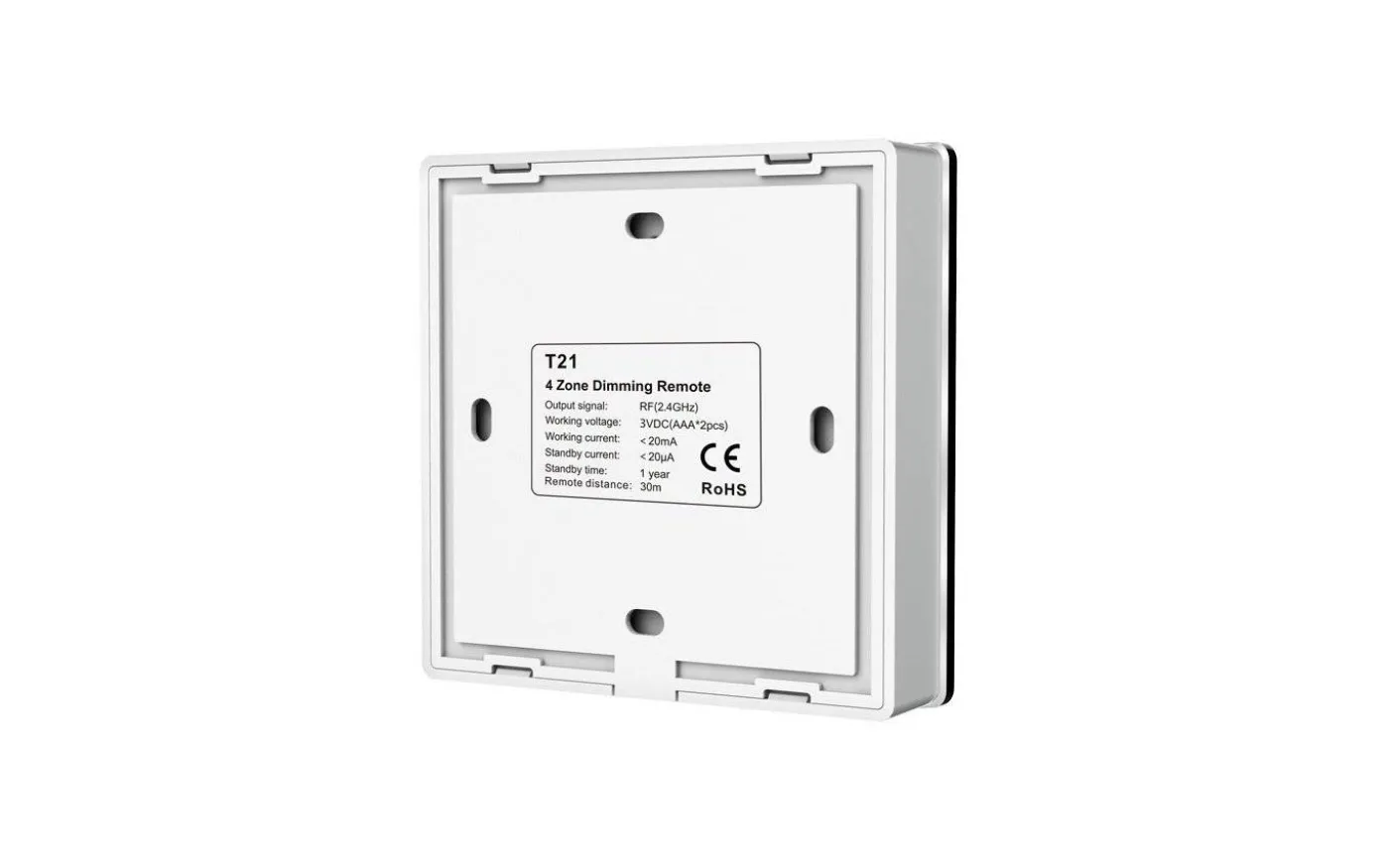 T21 Väggfjärrkontroll Dimmer till V4 Mottagare