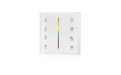 TeraLite LED T24 Väggfjärrkontroll RGB/RGBW till V4 Mottagare* Teralite Smarta Hem|12V Led Slinga