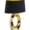 Bordslampor<Reality Taba Bordslampa 52cm E27 guld/svart