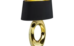 Bordslampor<Reality Taba Bordslampa 52cm E27 guld/svart