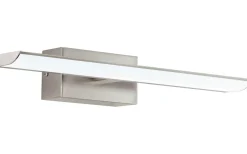 Badrumslampor Vägg<Eglo Tabiano Spegelbelysning 41cm LED 4000K 2x3,2W Nickel