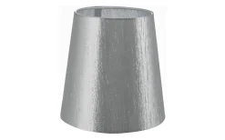 Oriva Taft Lampskärm Ø17cm Vit* Enfärgade Runda Lampskärmar