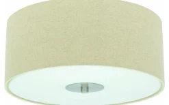 Allmänbelysning|Plafonder<Malmbergs Takarmatur Colin, Small, Natur, 2x40W, E27