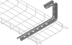 Malmbergs Takkonsol Omega, Varmgalvaniserad, 300 mm* Kabelkanaler,Stegar,Rännor