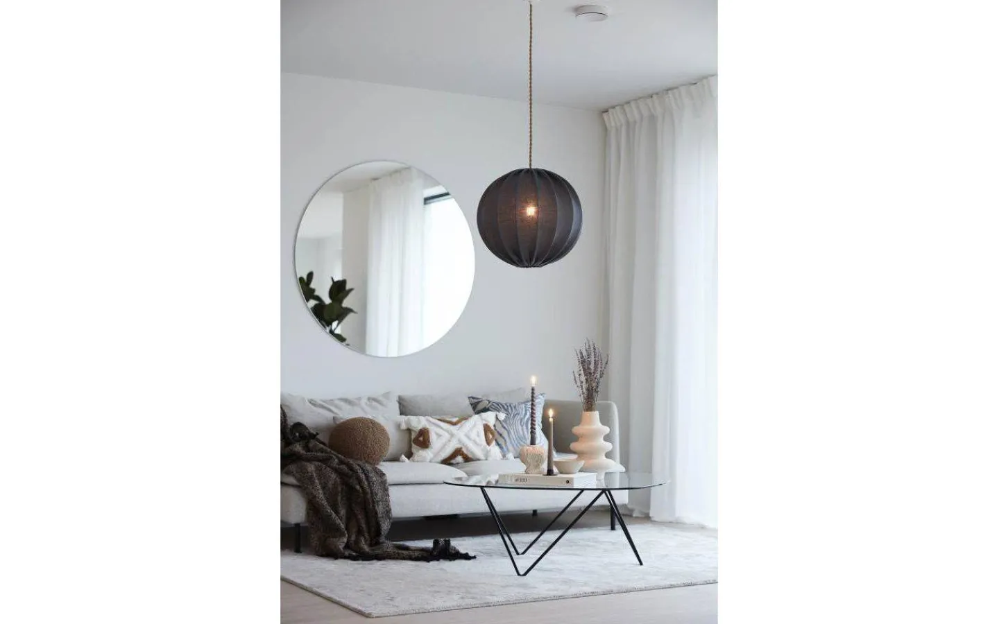 PR Home Takupphänge E27 med Textilsladd 2,1m, Jute* Takupphäng