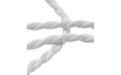 Takupphäng<PR Home Takupphänge E27 med Textilsladd 1,2m Tvinnad Vit