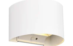 Talent Laddbar Vägglampa LED Mattvit rörelse- och skymningssensor IP44