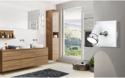 Eglo Tamara Takspotlight 46cm GU10 LED 3000K 3x3W Vit IP44* Badrumslampor Tak|Avlånga Takspotlights