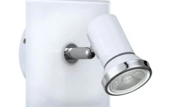 Badrumslampor Vägg<Eglo Tamara Vägglampa GU10 LED 3000K 3W Vit IP44