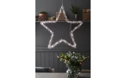 Tangle Stjärna 60cm Silver