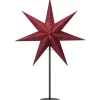 Tara Bordsstjärna 45cm Röd