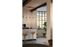 Avlånga Taklampor<Eglo Tarbes Taklampa 79cm 3L Svart