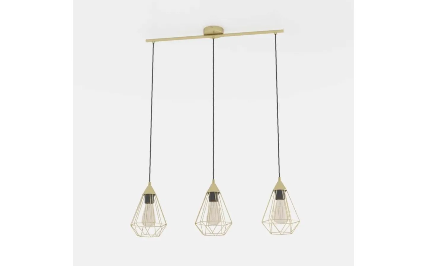 Eglo Tarbes Taklampa 80cm Mässing* Avlånga Taklampor