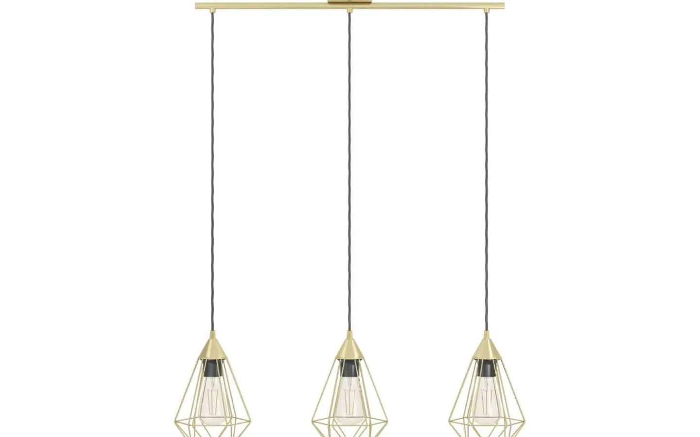 Eglo Tarbes Taklampa 80cm Mässing* Avlånga Taklampor