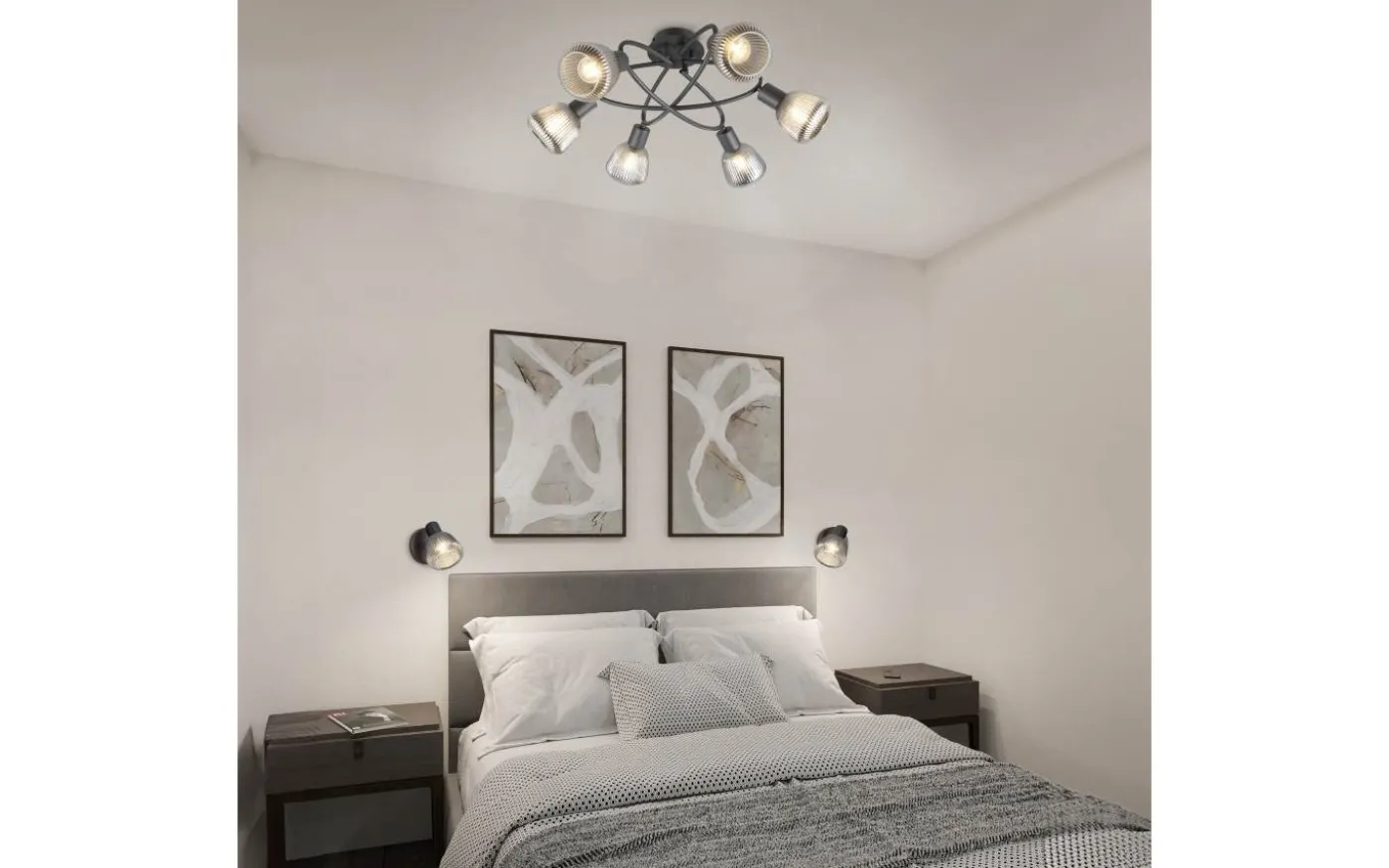 Tarifa Spotlight E14 mattsvart/förkromad