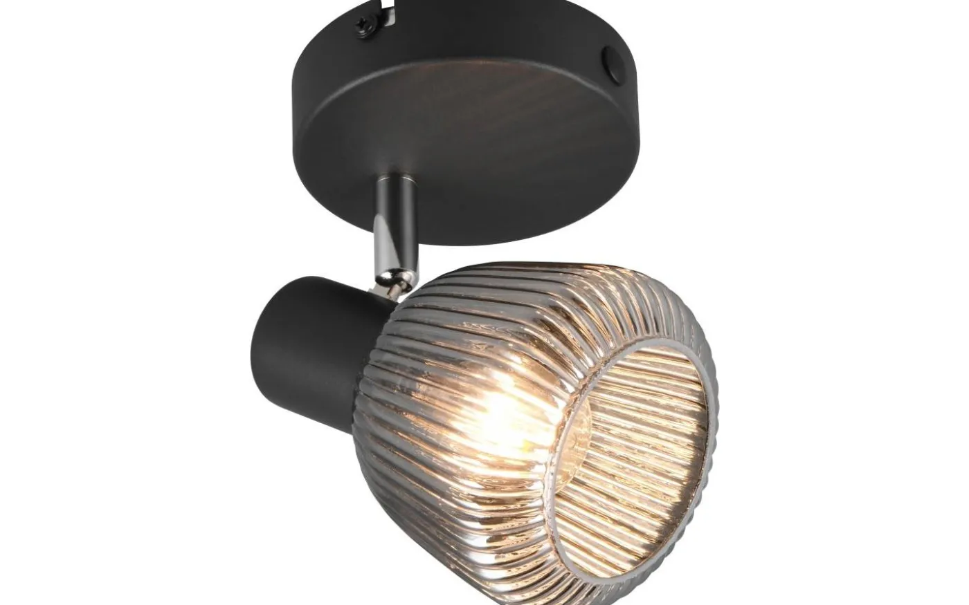 Tarifa Spotlight E14 mattsvart/förkromad