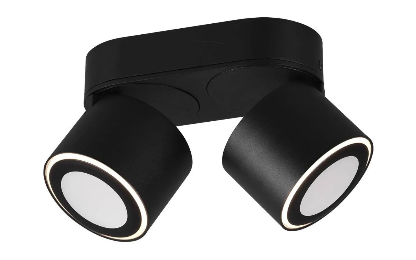 Trio Lighting Taurus Spotlight LED 2-delat mattsvart* Takspot Med 2 Lampor