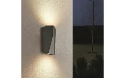 Upp & Nedljus Lampor<Trio Lighting Tay Vägglampa LED antracit IP65