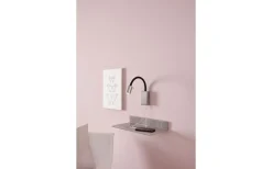 Tazzoli Vägglampa USB LED 3000K 3,8W Nickel