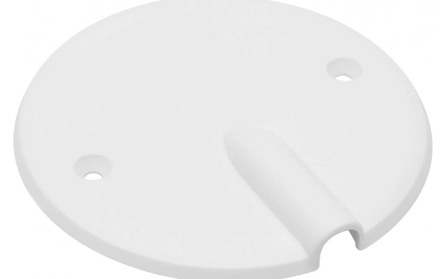 Malmbergs Täcklock med utlopp för kopplingsdosa, Vit* Förläggningsmaterial