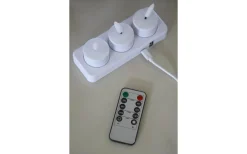 Värmeljus|Värmeljus<Markslojd Tea Uppladdningsbara Värmeljus 3-Pack Vit