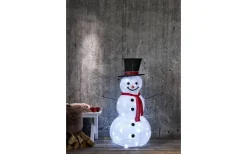 Star Trading Tecidy Snögubbe i Textil 120cm IP44* Julpynt Utomhus