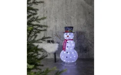 Tecidy Utomhusdekoration Snögubbe 90cm IP44