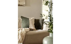 Svanefors Teddy Kudde Mossa 45x45cm* Fyllda Kuddar