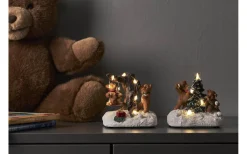 Star Trading Tedville Batteridriven Juldekoration Snöboll* Julbyar Och Figurer