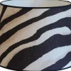 Terranea Zebra Lampskärm Ø30cm Svart Ralph Lauren