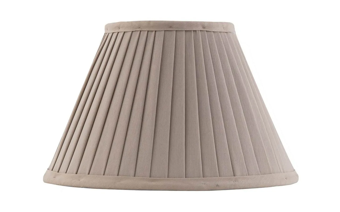 Plisserade Lampskärmar<Karlskrona Lampfabrik Textilskärm 200 - Beige bomullstyg