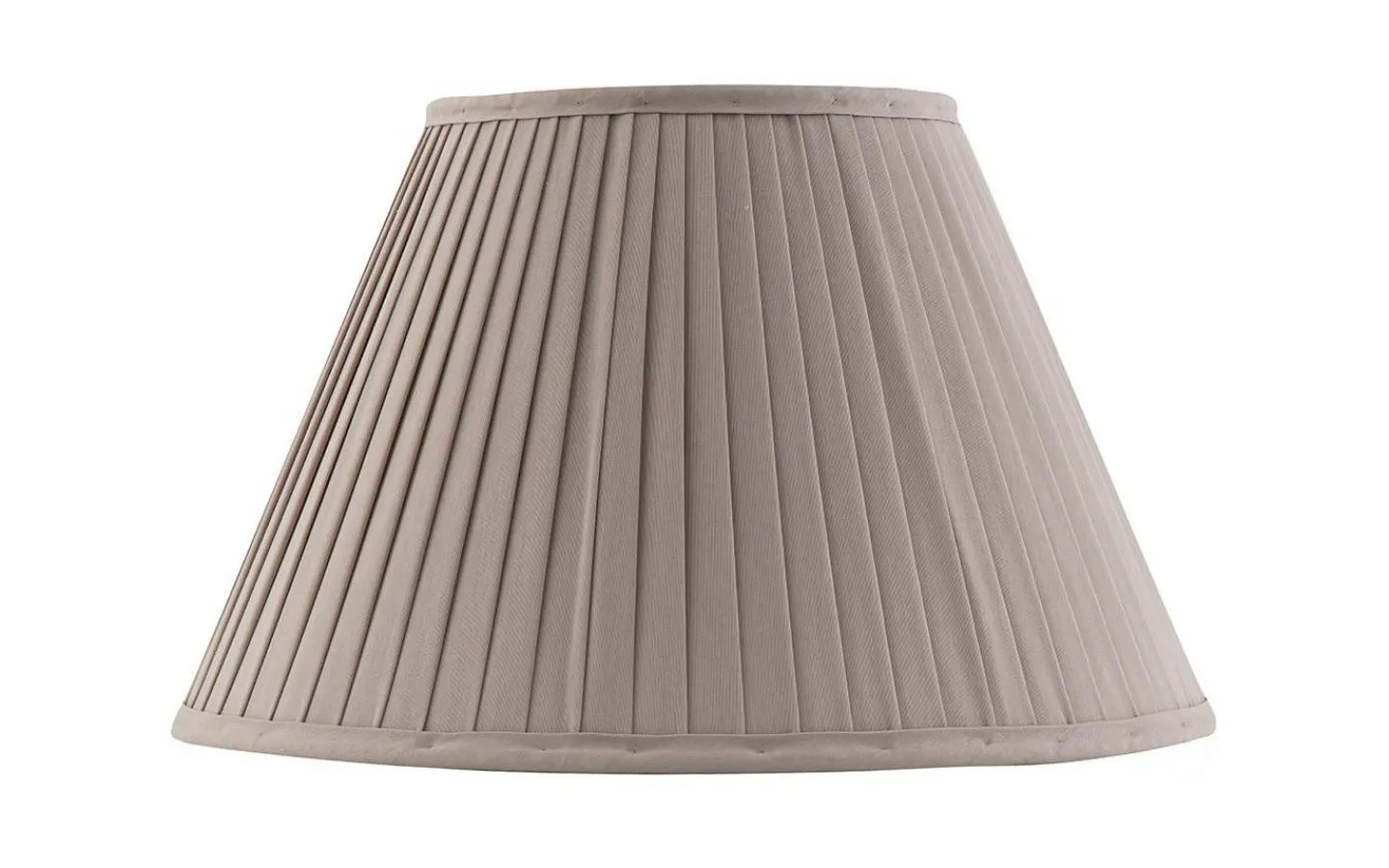 Plisserade Lampskärmar<Karlskrona Lampfabrik Textilskärm 300 - Beige bomullstyg