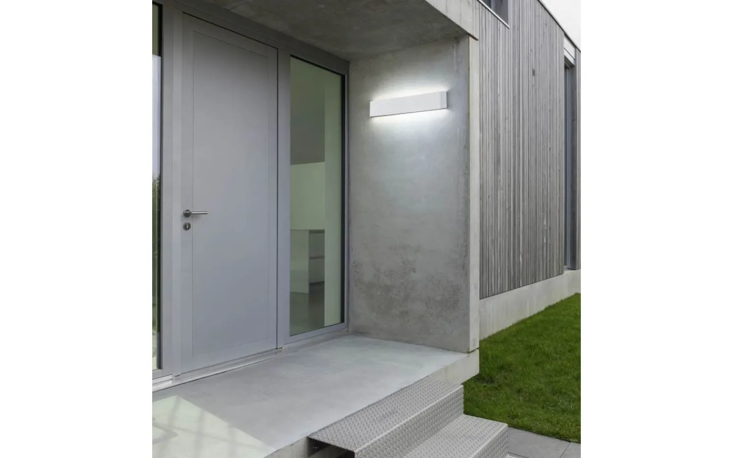 Trio Lighting Thames II Vägglampa LED 46,5cm mattvit IP54* Upp & Nedljus Lampor|Vägglampor Utomhus