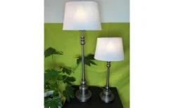 Oriva Theo Lampfot 42cm Antik nickel* Lampfötter