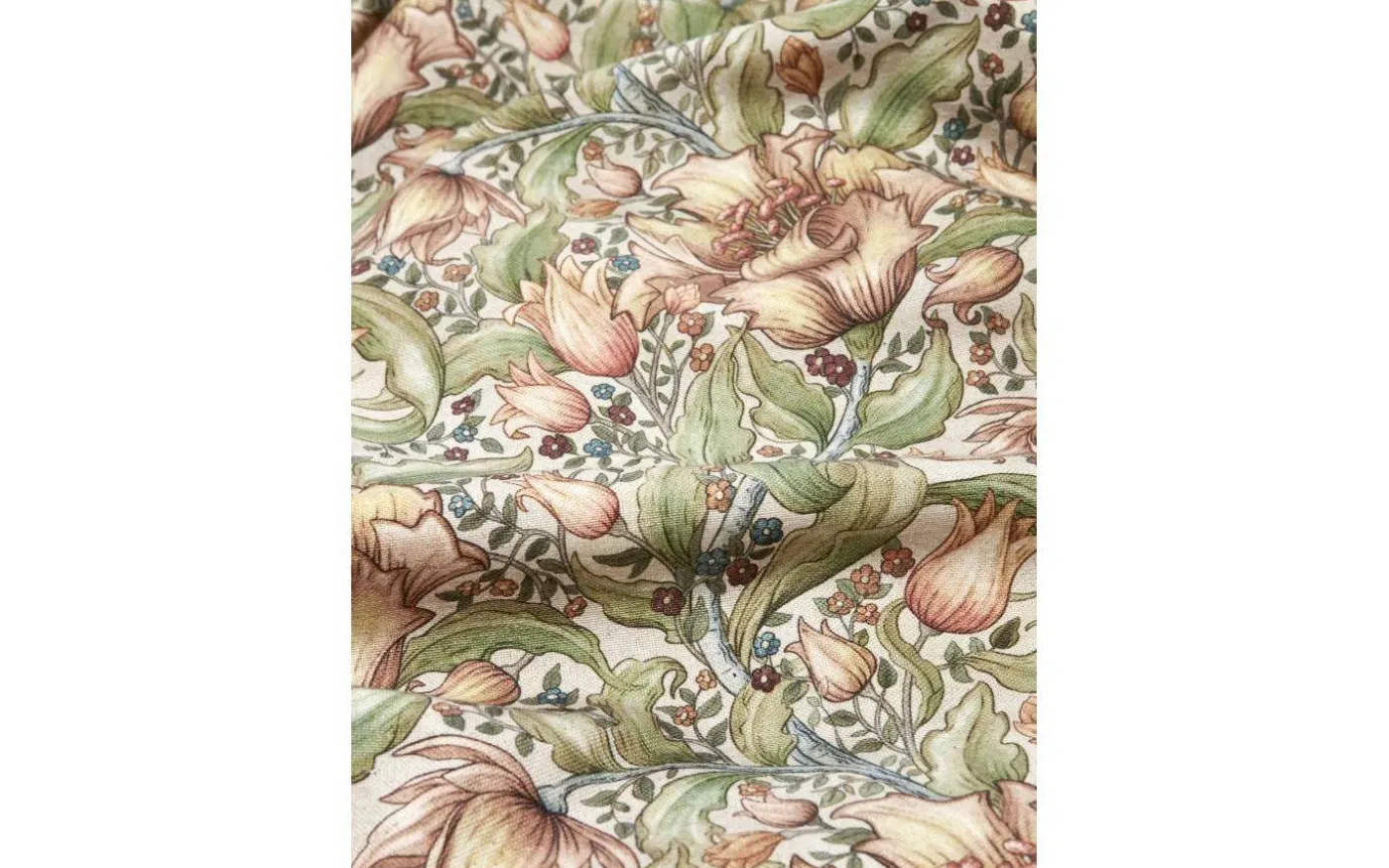 Theo Polyester/Bomull/Linnetyg Metervara 140cm Beige