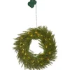 Kransar|Batteri Julpynt Utomhus<Star Trading Thuja Batteridriven Krans 45cm LED Grön IP44