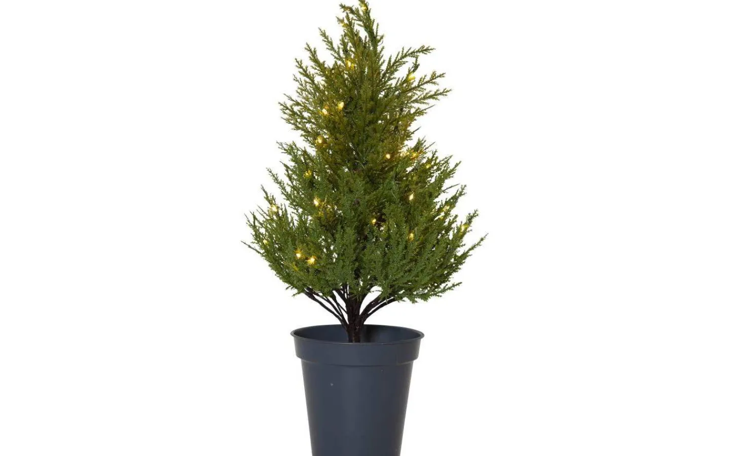 Star Trading Thuja Dekorationsträd 55cm Grön* Batteri Julpynt Inomhus